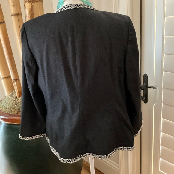 Talbot Polished Denim Jacket/Blazer Size 12 - Picture 3 of 9